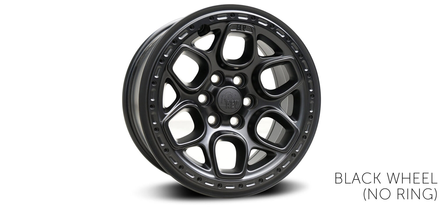 AEV CRESTONE DUALSPORT WHEEL FOR 2015+ CHEVY COLORADO BLACK