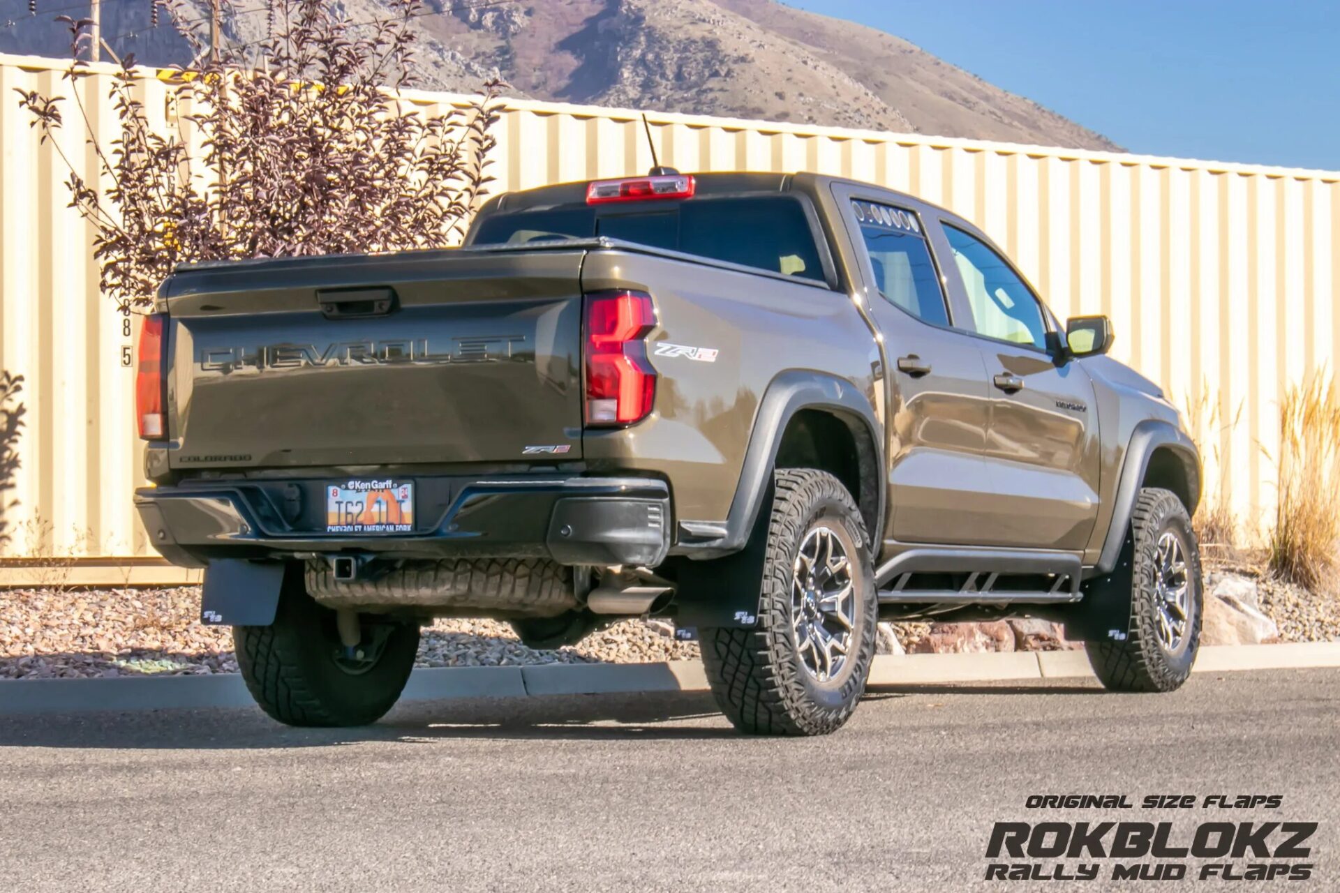 ROKBLOKZ CHEVY COLORADO ZR2/BISON MUD FLAP KIT 2023+ Sportsman Light Truck Ltd